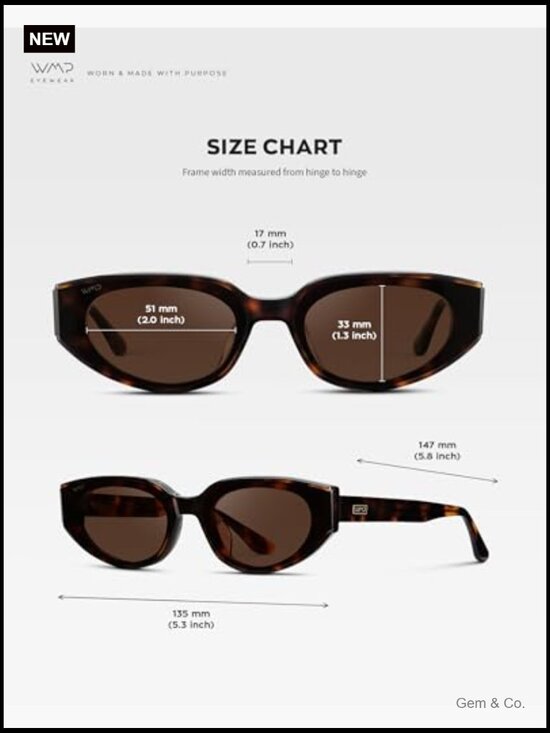 Women\'s Cat-Eye Sunglasses with Anti-Reflective Flat Lens main image 4